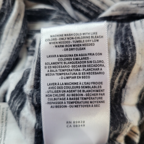 William Rast Striped Tee Dress Size M - Picture 7 of 7